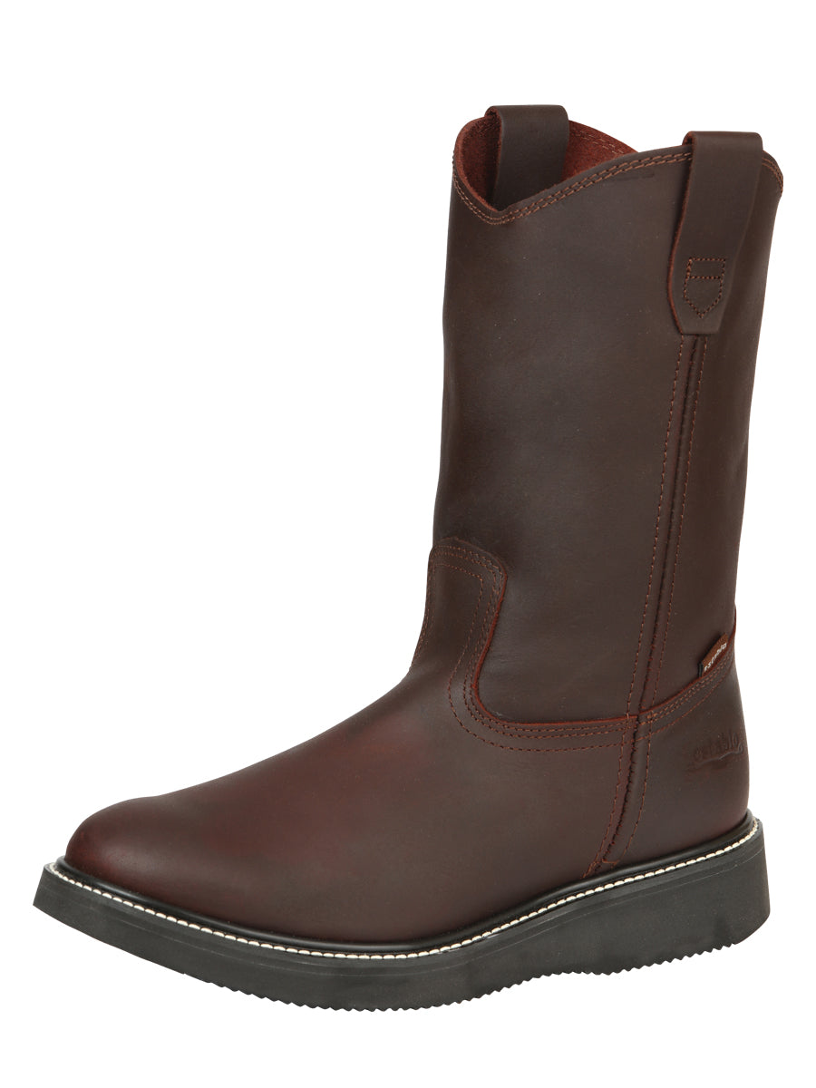 Establo Men’s Work Boot Grasso Leather
- Vino 24962