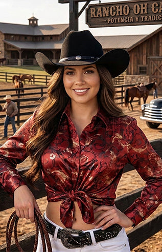 Women's Fashion Western Shirt