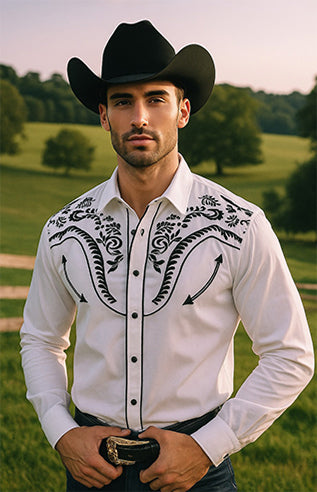 Men's Embroidered Shirt