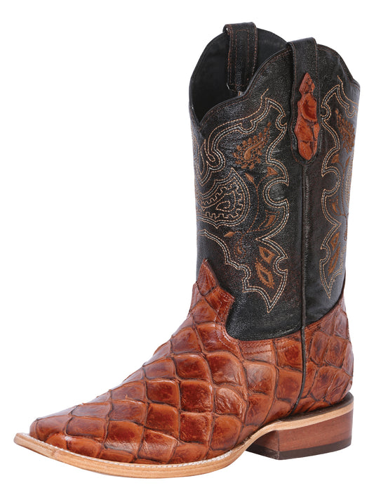 El General Rodeo Boot - Imitación  Pirarucu - Cognac 41793