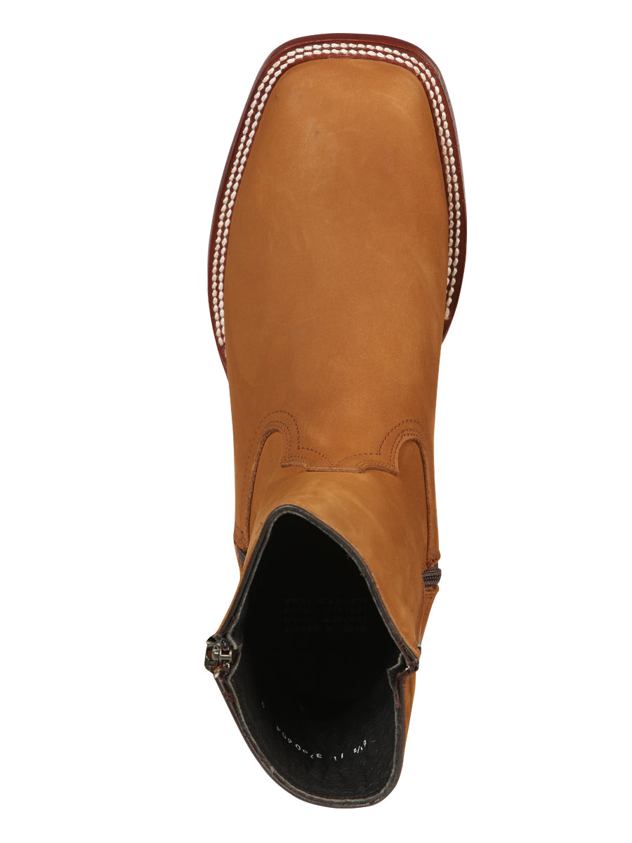 El Canelo Men’s Ankle Boots - Nobuck Taupe

 45215