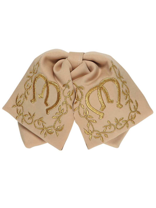 Kids 
Mexican Charro Bow Tie 100% Polyester Kakhi/Gold  600144
