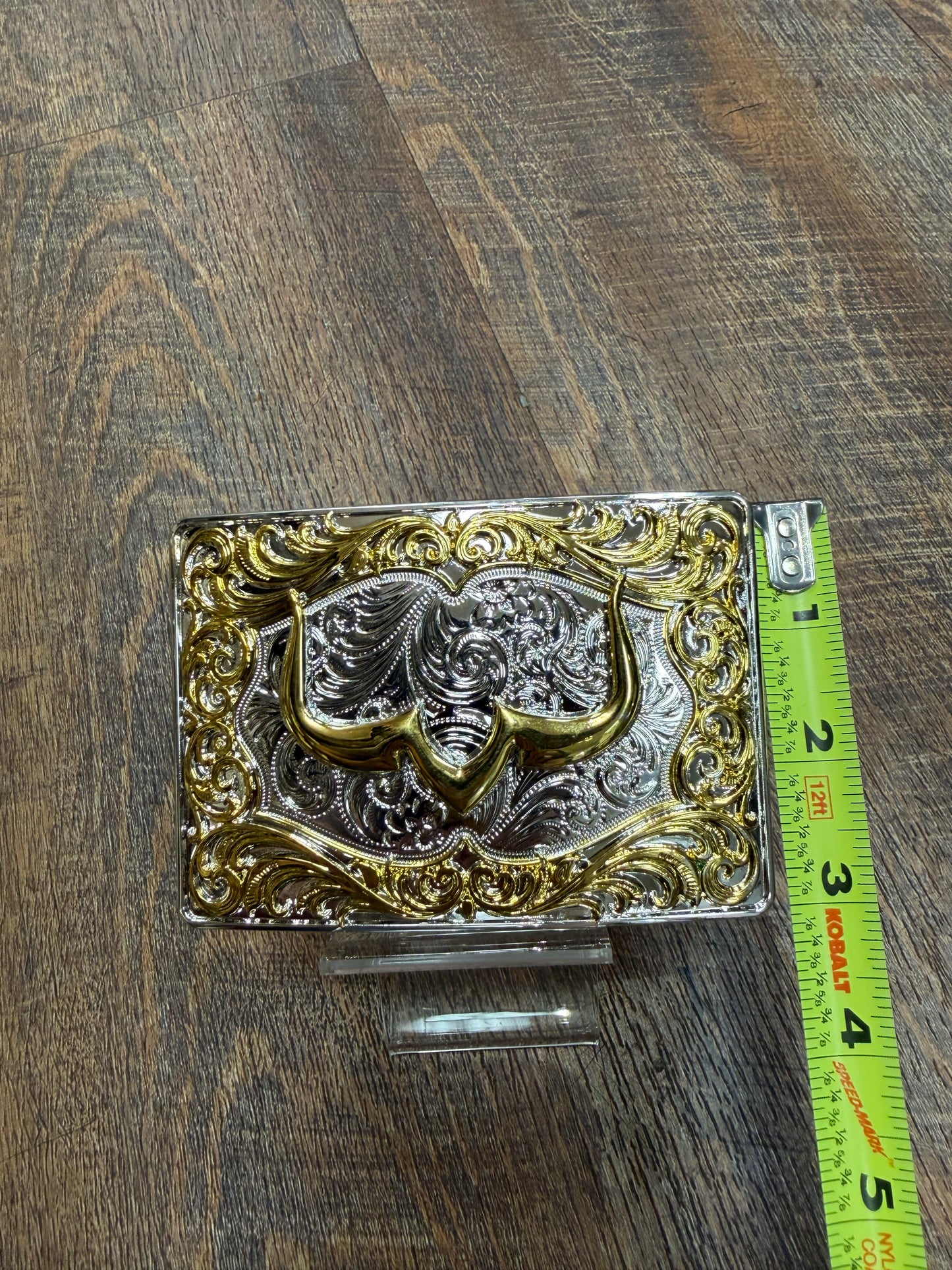 Oh cattle buckle silver/gold