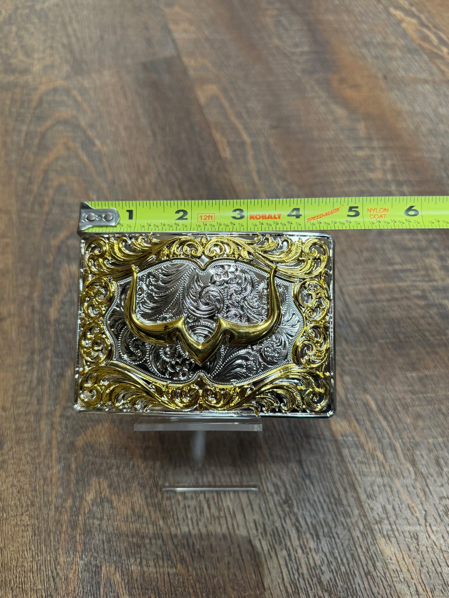 Oh cattle buckle silver/gold